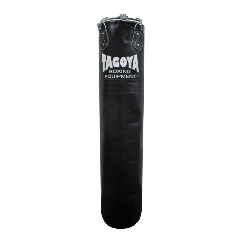 Saco de boxeo pesado de cuero personalizado de 100 libras (bolsa de boxeo  rellena) Taekwondo, kickboxing, artes marciales MMA